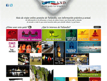 Tablet Screenshot of guiadetailandia.com